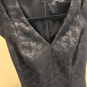 Karen Millen | Black Dragonfly cocktail dress | size 2